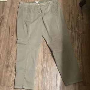 Chico's Olive Green Chinos for Men
